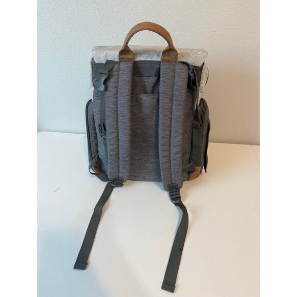 Eddie Bauer Cascade First Adventure Backpack Diaper Bag‎ - Gray - Picture 2 of 10